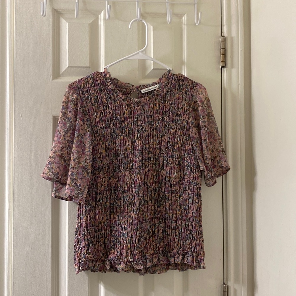 Abercrombie & Fitch Ruched Top